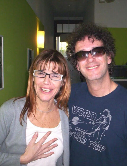 Gustavo Cerati y Fabiana Cantilo